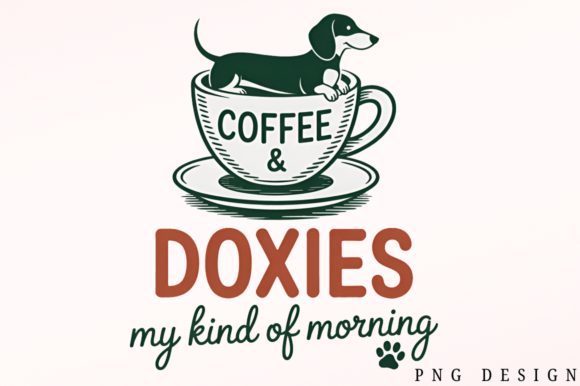 Funny Dachshund Coffee PNG: A Designer's Review