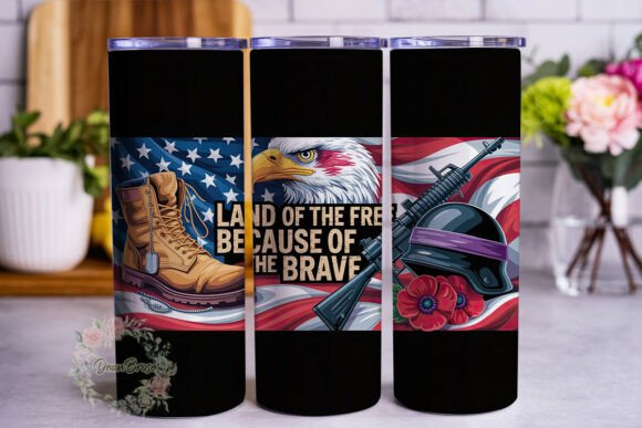 Land of the Free Brave 20oz Tumbler: A Designer's Review