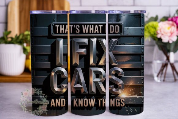 Mechanic Quote 20oz Tumbler Wrap: A Designer's Review