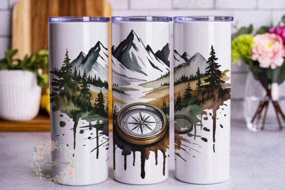 Mountain Compass Nature 20oz Tumbler: A Designer's Review