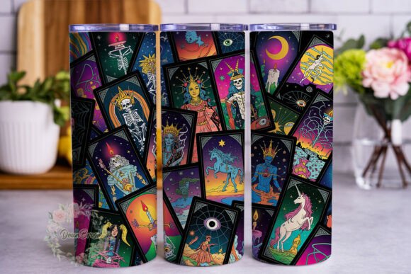 Mystical Tarot Card Collage: A Designer's Review