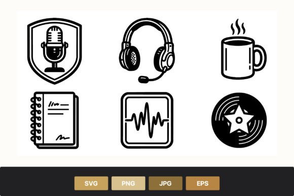 Podcast Microphone Headphones Coffee: A Designer's Review