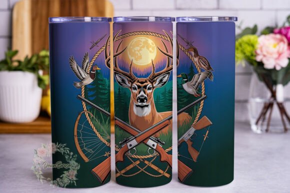 Review: Deer Hunter's Forest 20oz Tumbler Wrap Design