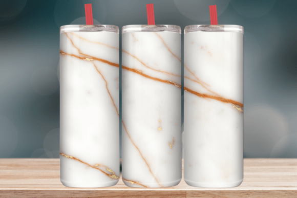 Review: White Marble Gold Vein Minimal Elegant Design