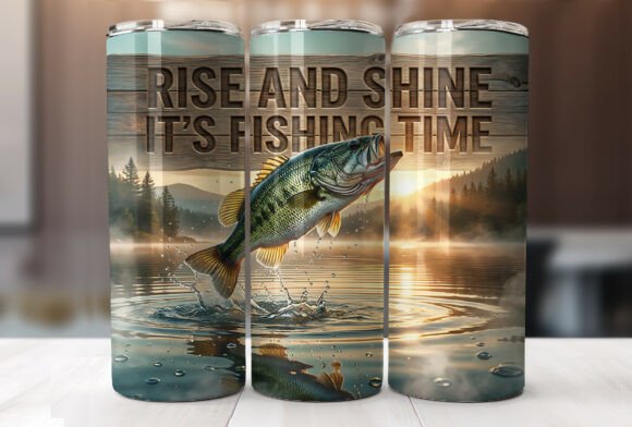 Rise and Shine Fishing Tumbler: A Designer's Review
