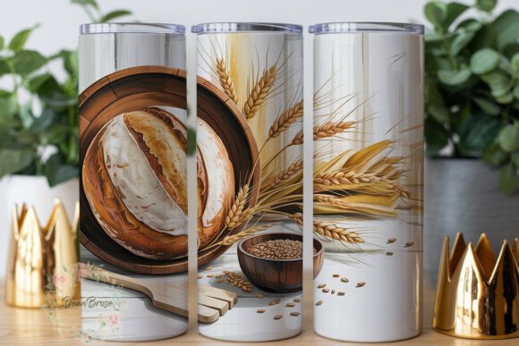 Rustic Sourdough Baking 20oz Wrap: A Designer's Take